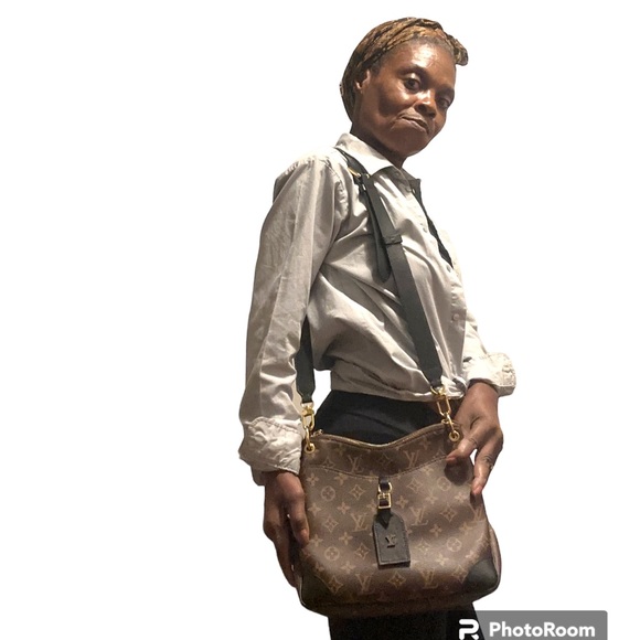 Louis Vuitton M45353 Odéon PM tan/Black comes receipt Proof - Picture 16 of 17